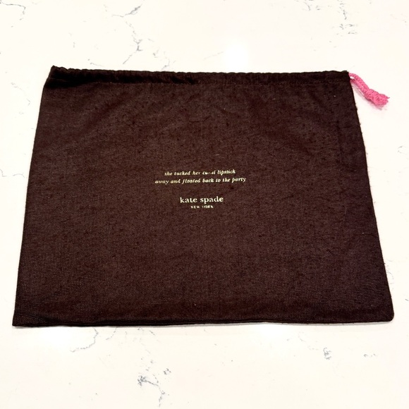 Kate Spade Medium Vintage Purple Leather Crossbody Bag with Bow and Gold Accents - Picture 12 of 14